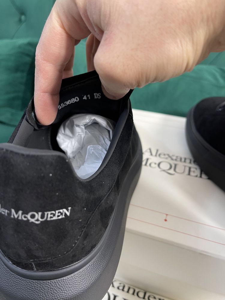 Adidasi Alexander McQueen piele naturala Full Box