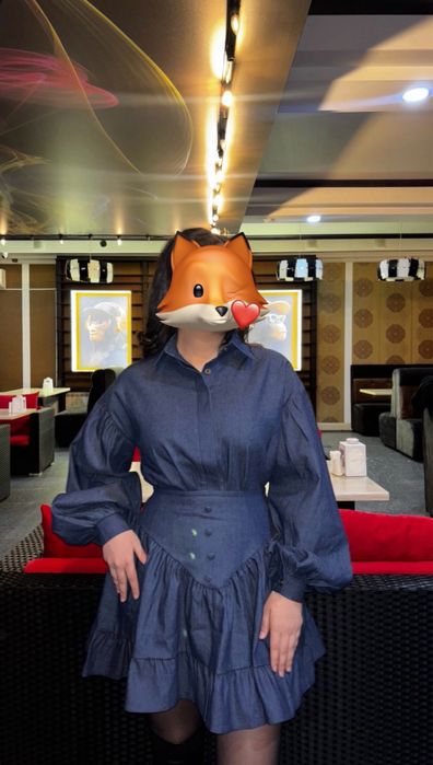 Костюм , темно-синий, размер 44, M