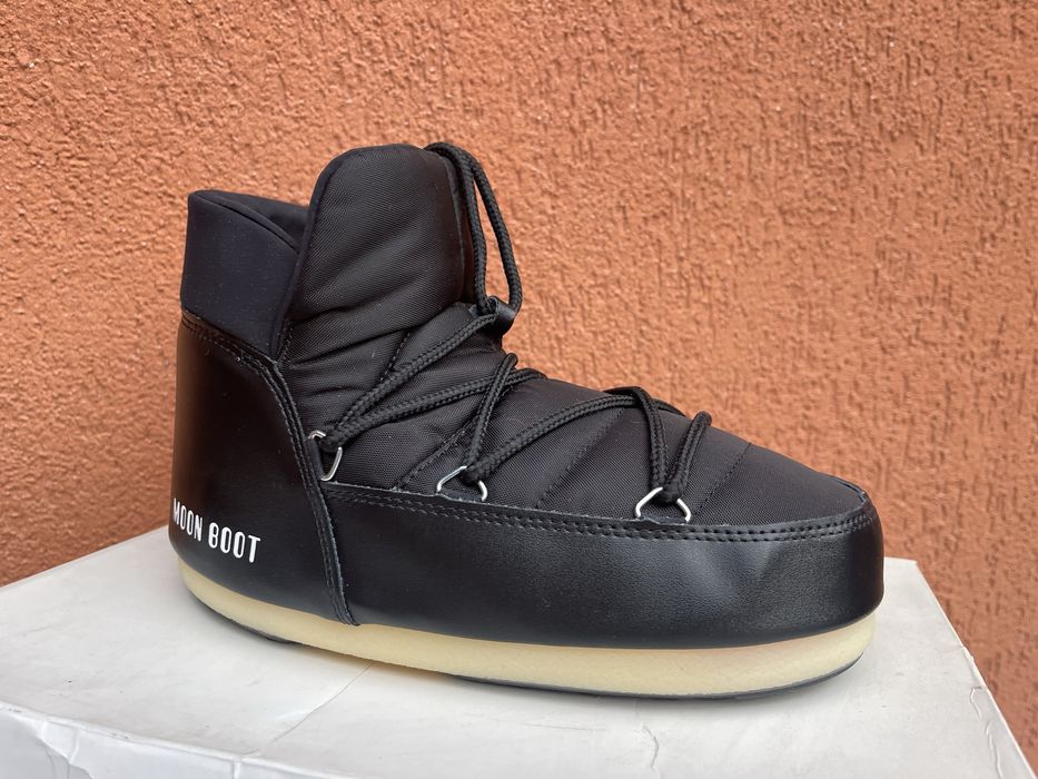 Cizme Moon Boot originale noi waterproof ghete bocanci