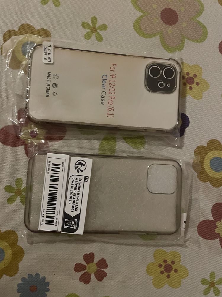 Чехлы на 12 iPhone прозрачные