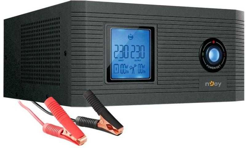 UPS nJoy Aira 600VA 500W sinuzoidă pură pentru PC și centrale