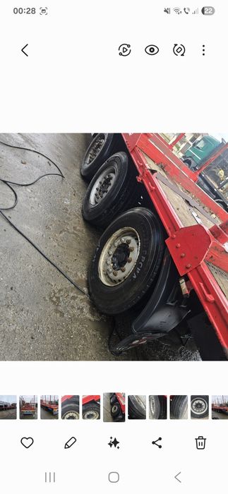 Semiremorcă kogel transport lemn