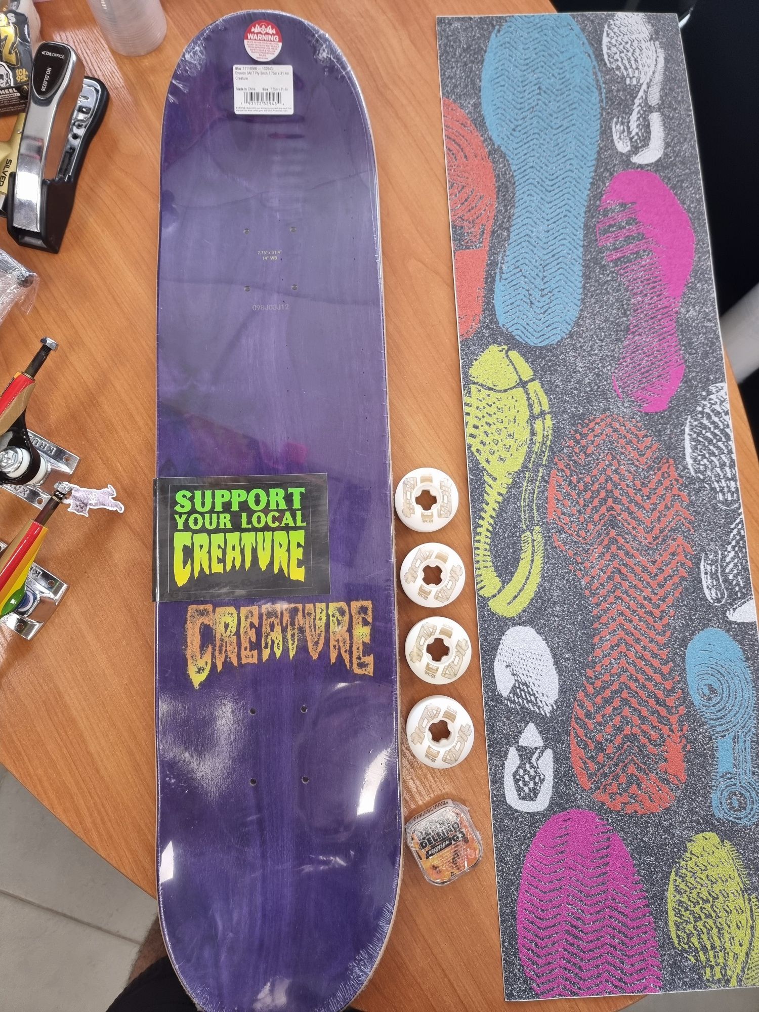 Скейтборд Creature 7.75