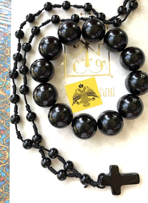 Lant Colier + Metanier Bratară / Din Munte Athos - Grecia