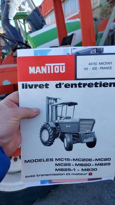 Vand manitou adus din italia