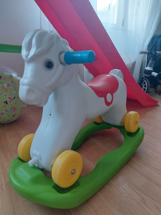 Balansoar căluț 2in 1 copii
