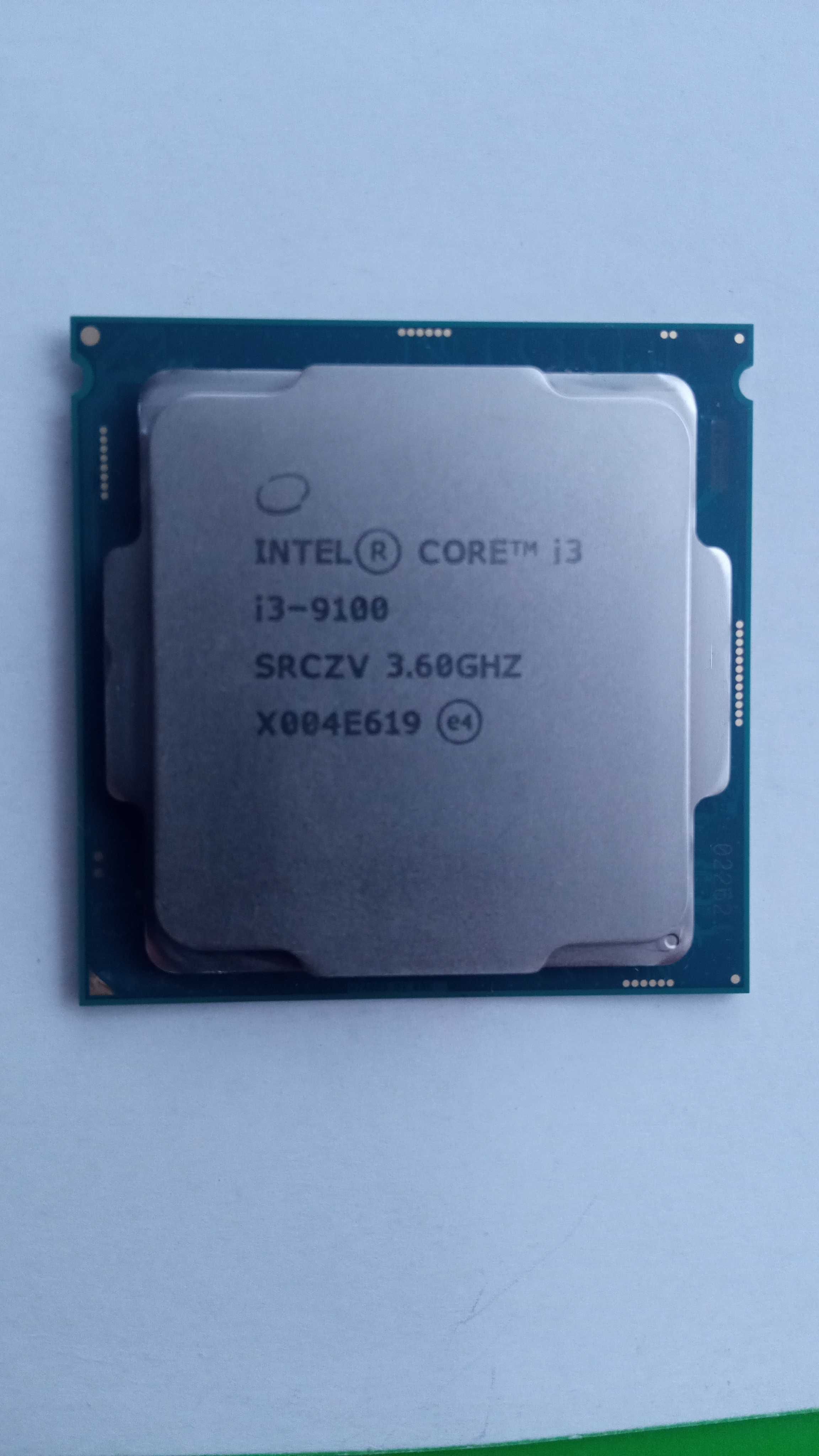 Procesor Intel core I3 9100, 4 nuclee, 3.6 pana la 4.2 Ghz, 6 mb cache