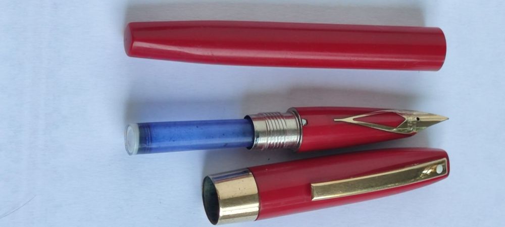 Stilou Sheaffer Triumph Imperial penita electroplacata aur 23k