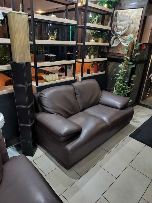 Set Canapa si fotolii piele