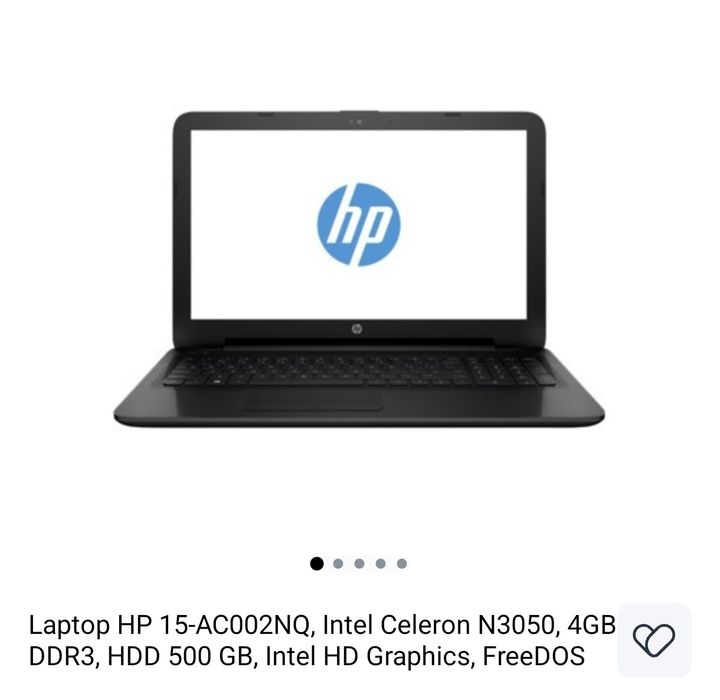 Laptop HP estetic 10/10