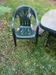 Masa plastic cu 4 scaune