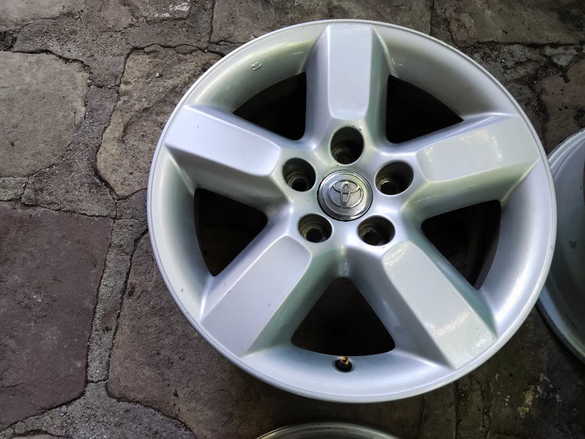 Тойота 16 цола 5x114,3 оригинални лети джанти - 5х114,3 Toyota