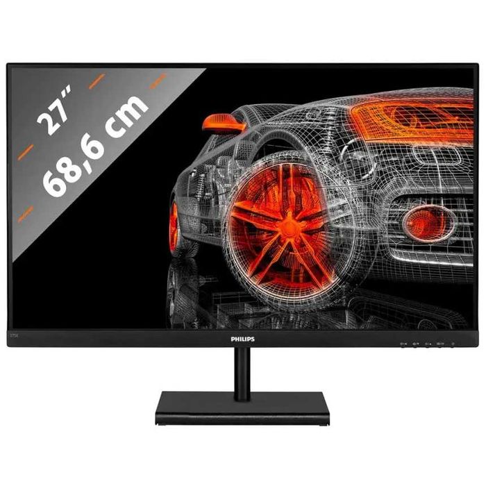 Philips 275E1S - 27 Inch QHD Monitor,75Hz, 4ms, IPS