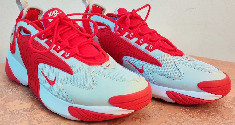 Nike Air Zoom 2k Red/White 44ти номер 28см стелка чисто нови маратонки