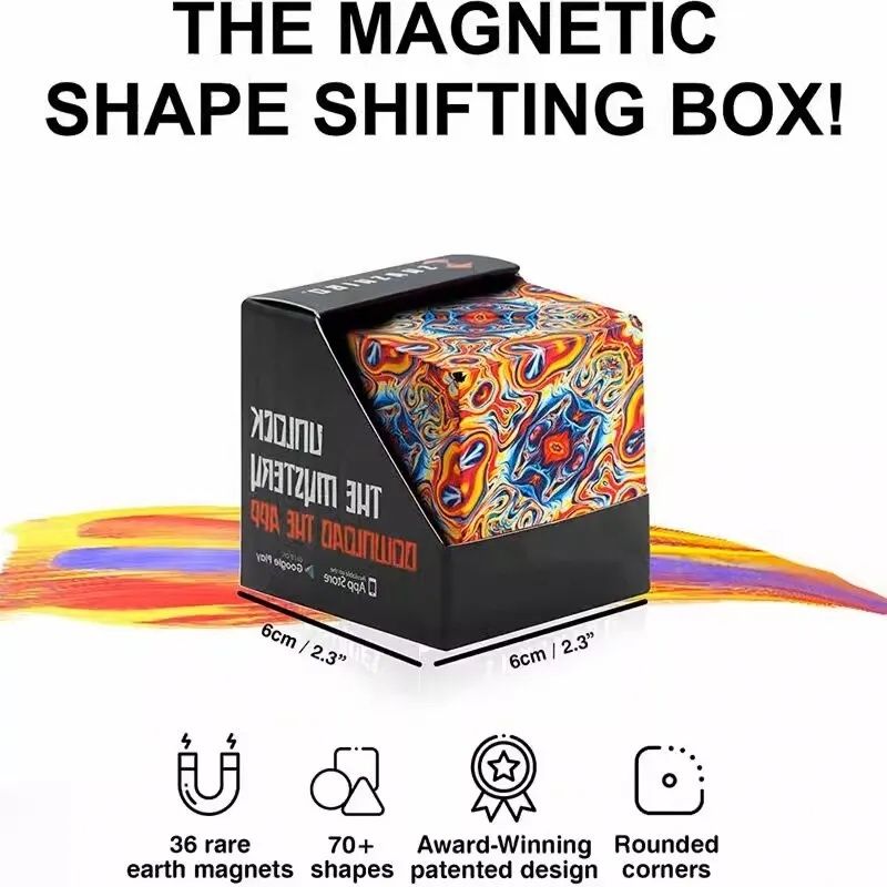 Cub Rubik magnetic transformabil: 70 de forme posibile