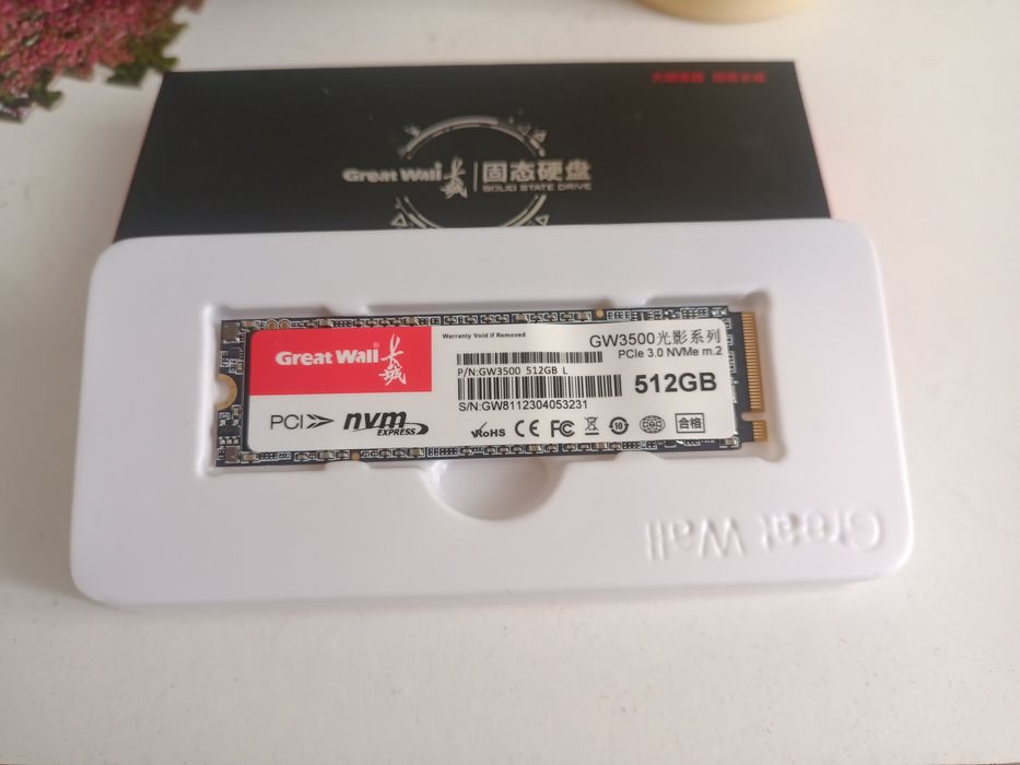 M2 ssd накопитель на 512gb
