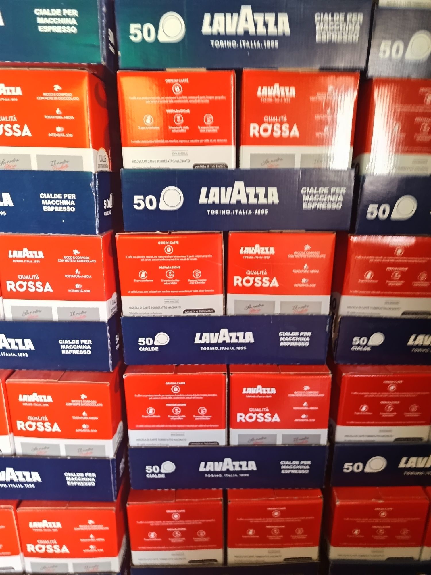 Хартиена кафе капсули Лаваца крема густо lavazza Crema e gusto 100бр