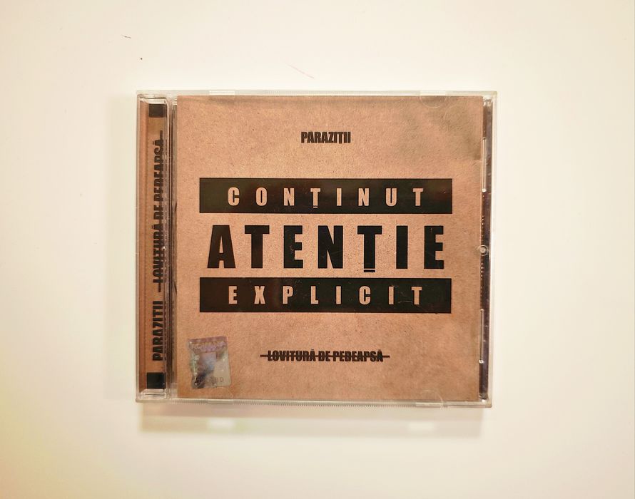 Parazitii - Lovitura de Pedeapsa // CD Audio Hip-Hop rap