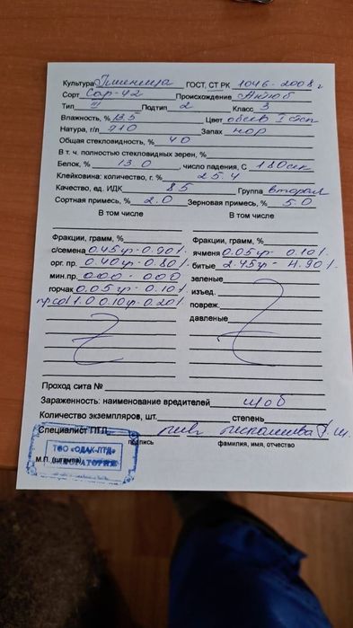 Продам пшеницу третий класс! Цена договорная