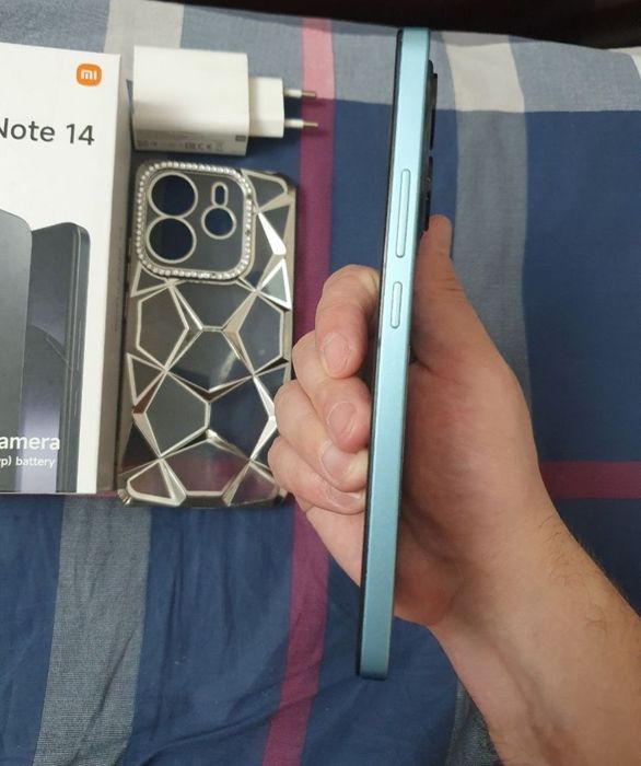 Redmi Note 14 8+8/128GB Green Original Igravoy Karobka Holati Yaxshi