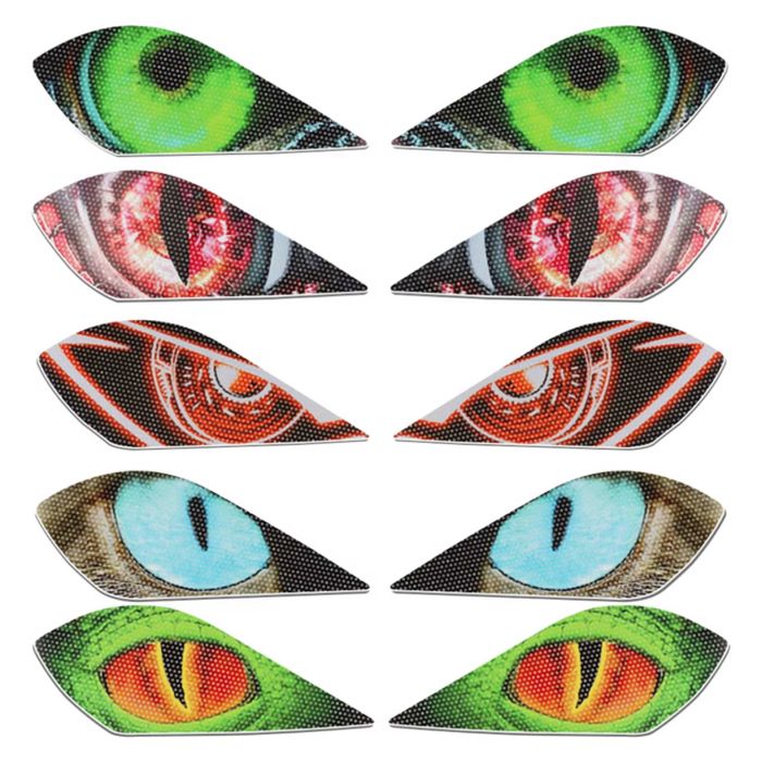 Yamaha YFZ 450 Raptor 350, 700 CAT Eyes Стикери за фарове 2006 - 2020