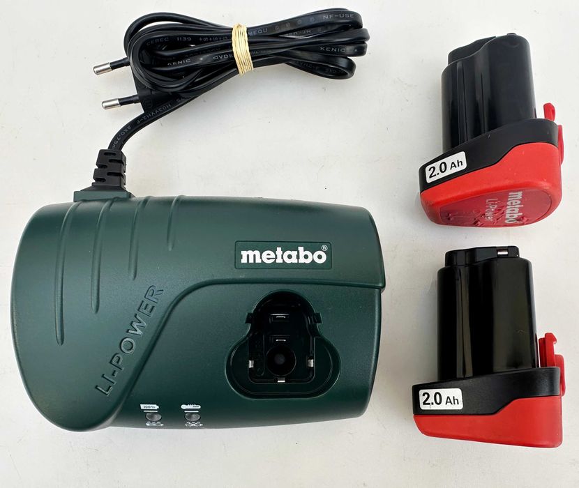 Metabo PowerMaxx BS - Акумулаторен винтоверт 2x10.8V 2.0Ah
