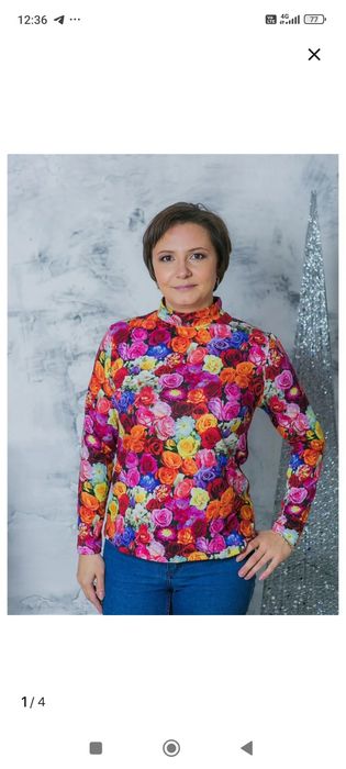 Продам новую кофточку 48 размера за 3000 тенге.