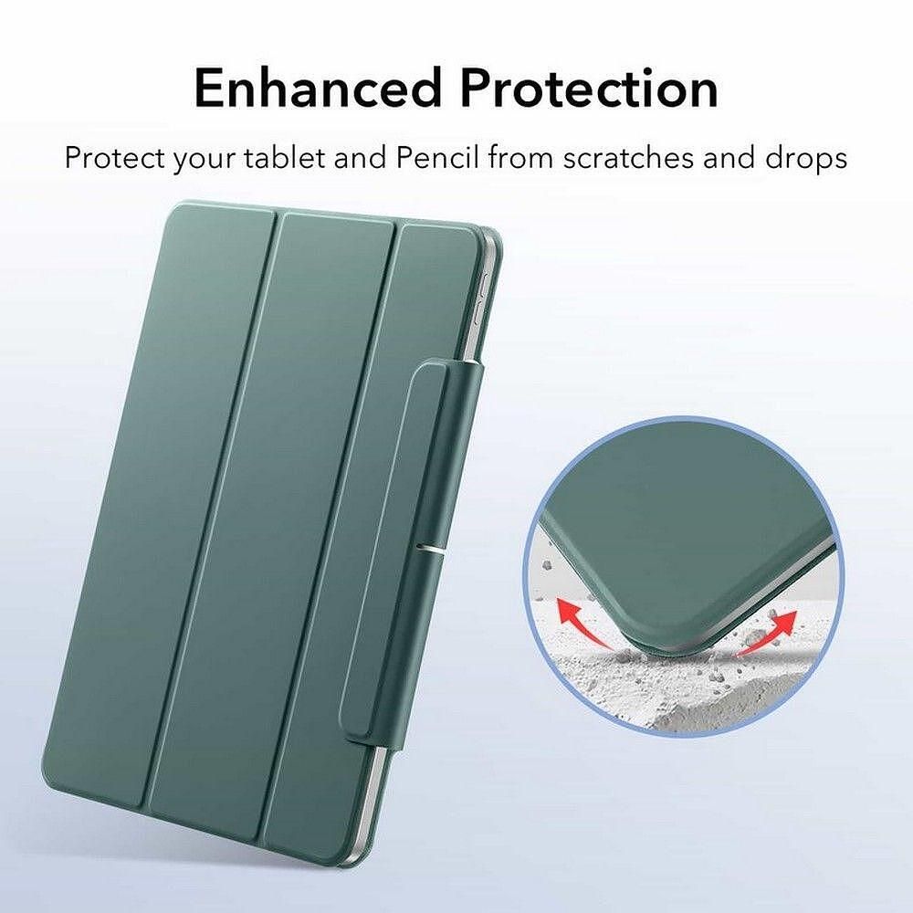 Калъф esr rebound magnetic за ipad pro 11 2020/2021/2022 forrest green