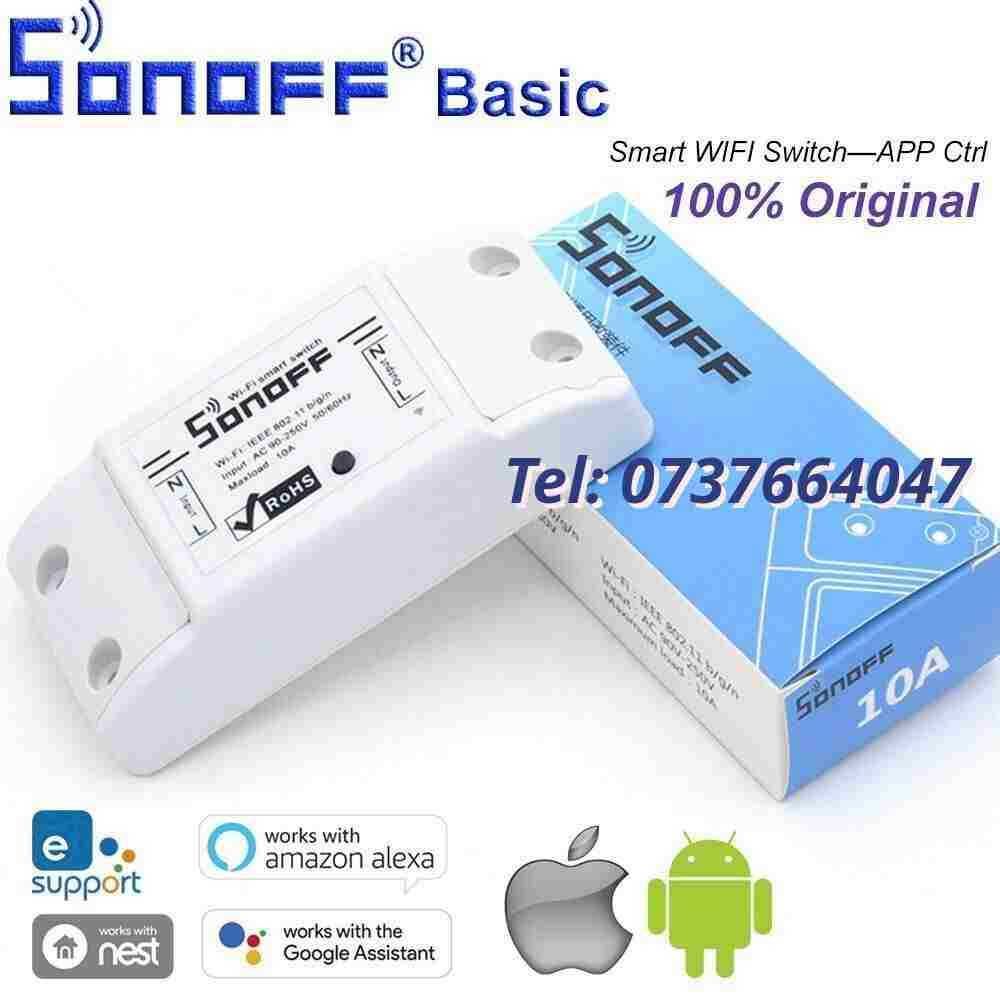 Intrerupator Wifi Sonoff 220v Control Electrocasnice Telefon