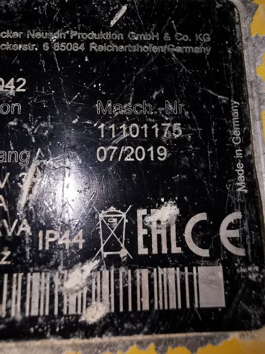 Vibrator beton wacker neuson FUH 20