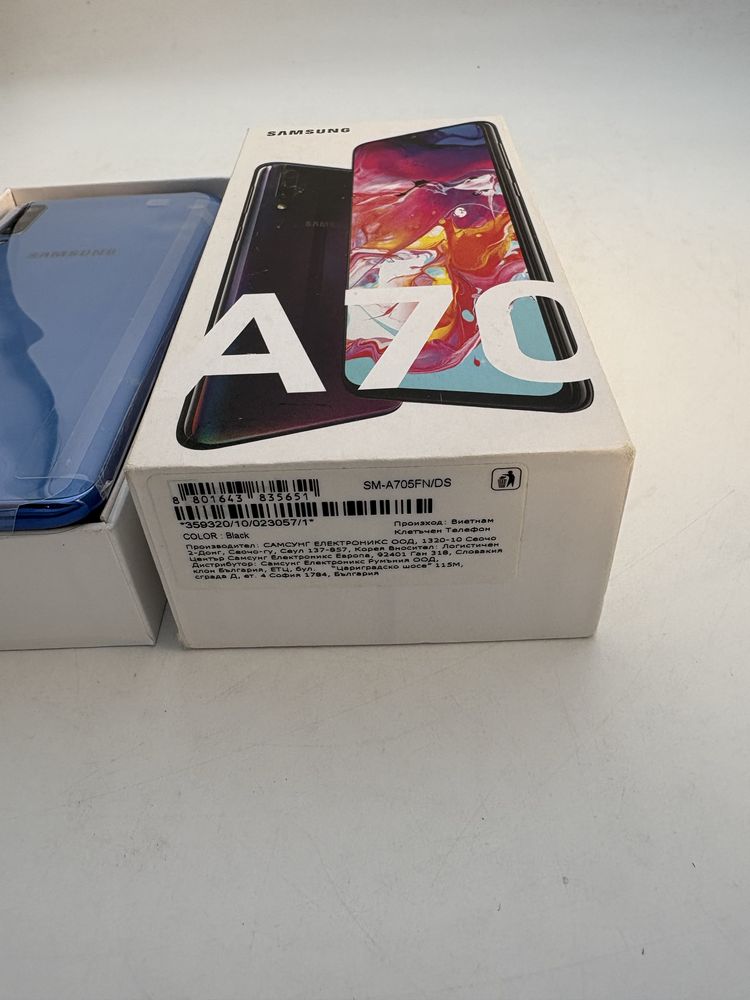 Samsung A70, 128gb display Super Amoled, NOU, in tziple