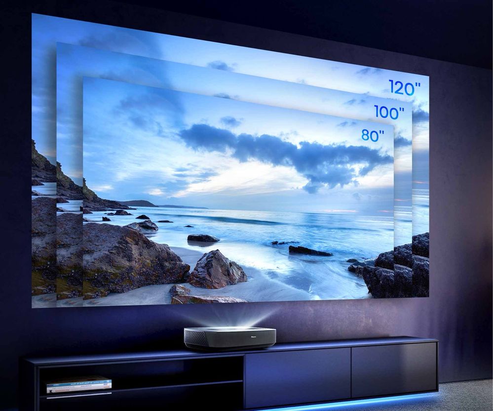 Hisense Laser TV 80″ — премиум лазерная панель, кондиционер бонус 9T