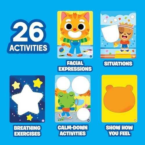 Нов Образователен Комплект Playfoam - Емоции, Игри, Учене 3+ деца коте