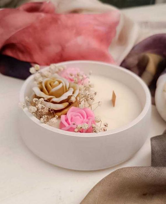 Соеви свещи за подарък и за дома