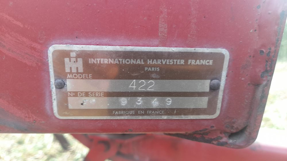 Balotieră international 422 1350€