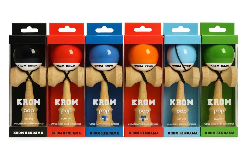 Kendama krom pop