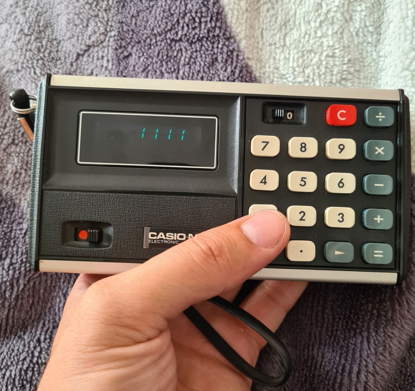 Casio Mini CM-602 Calculator De Buzunar Vechi De Colectie