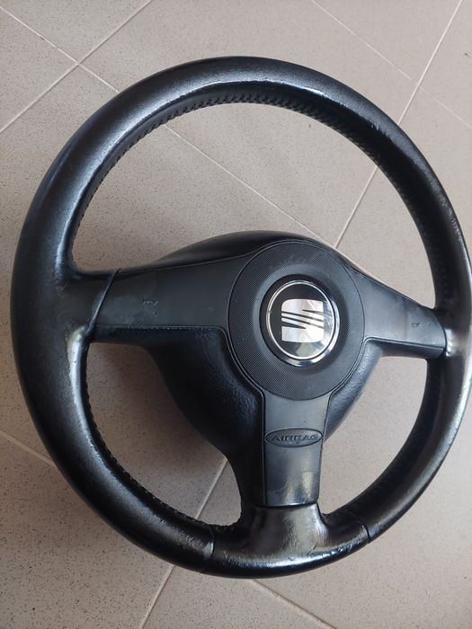 Volan piele Peugeot 206 306 Cc seat leon toledo Opel vectra momo sport