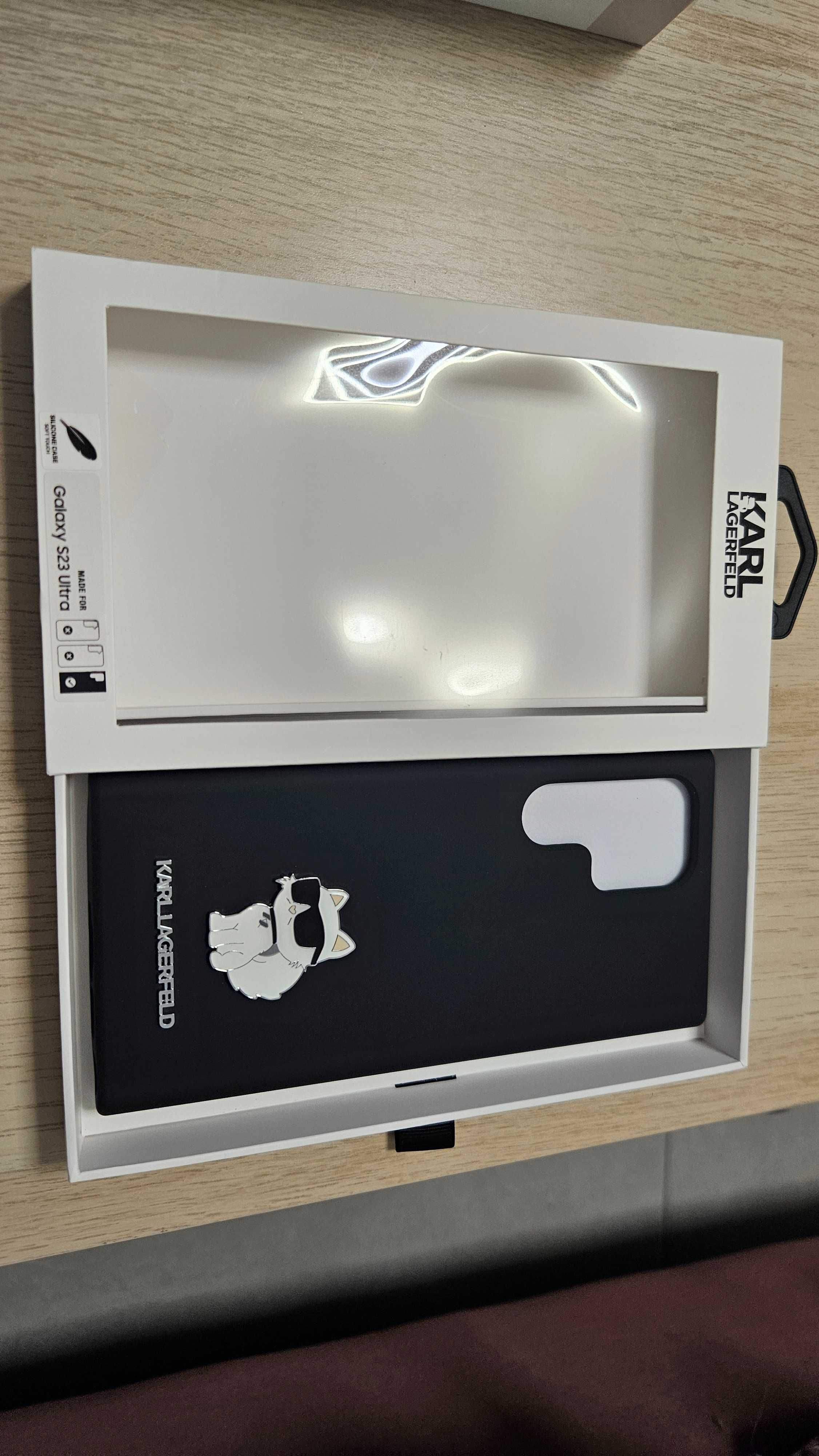 Samsung S23 и Sansung S23 Ultra /Хард кейс KARL LAGERFELD
