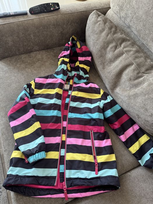 Куртка и бомбер для девочки рост 138