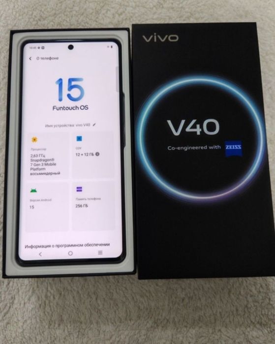 Vivo v40 5g 12+12/256 Srochno