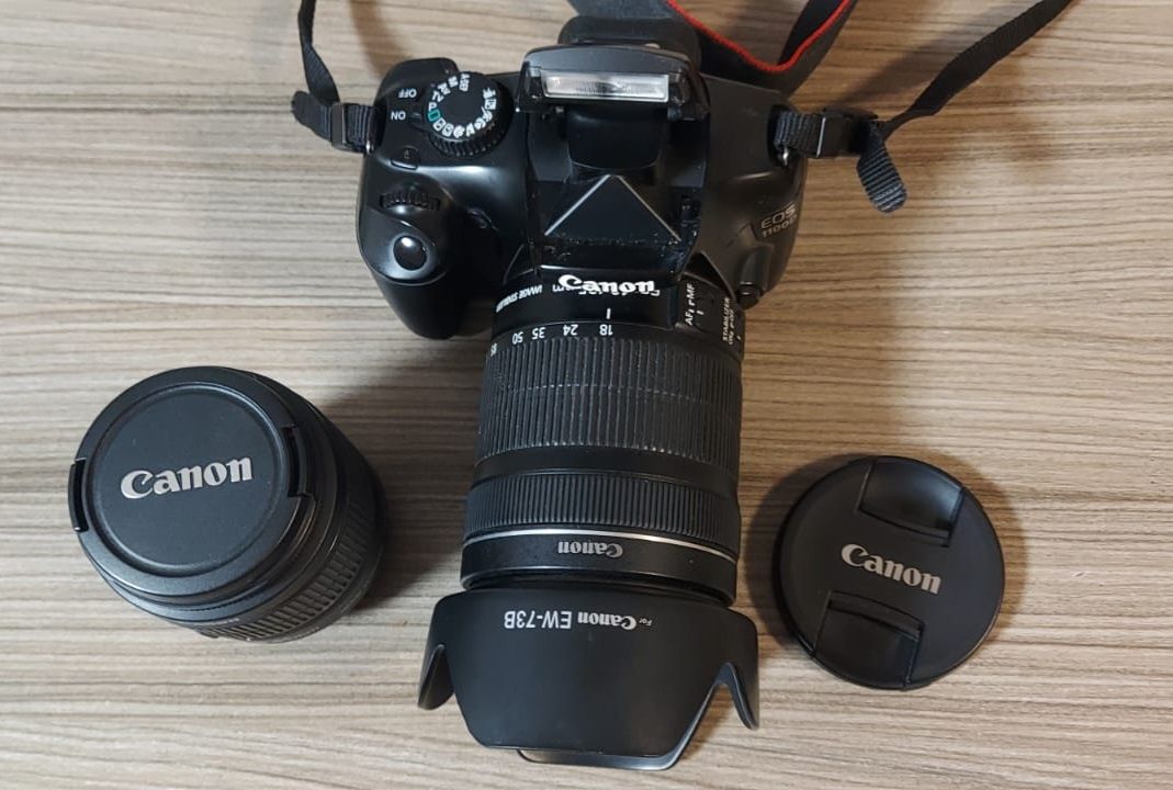 Canon EOS 1100 D + 2 объектива