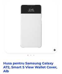 Husa Samsung A72 Smart S view wallet Cover