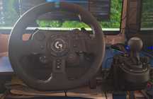 Volan Gaming Logitech G923 + Schimbator (PC/PS4/PS5)