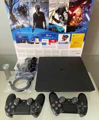 Playstation 4 Slim 1TB Ps4 Slim  с играми