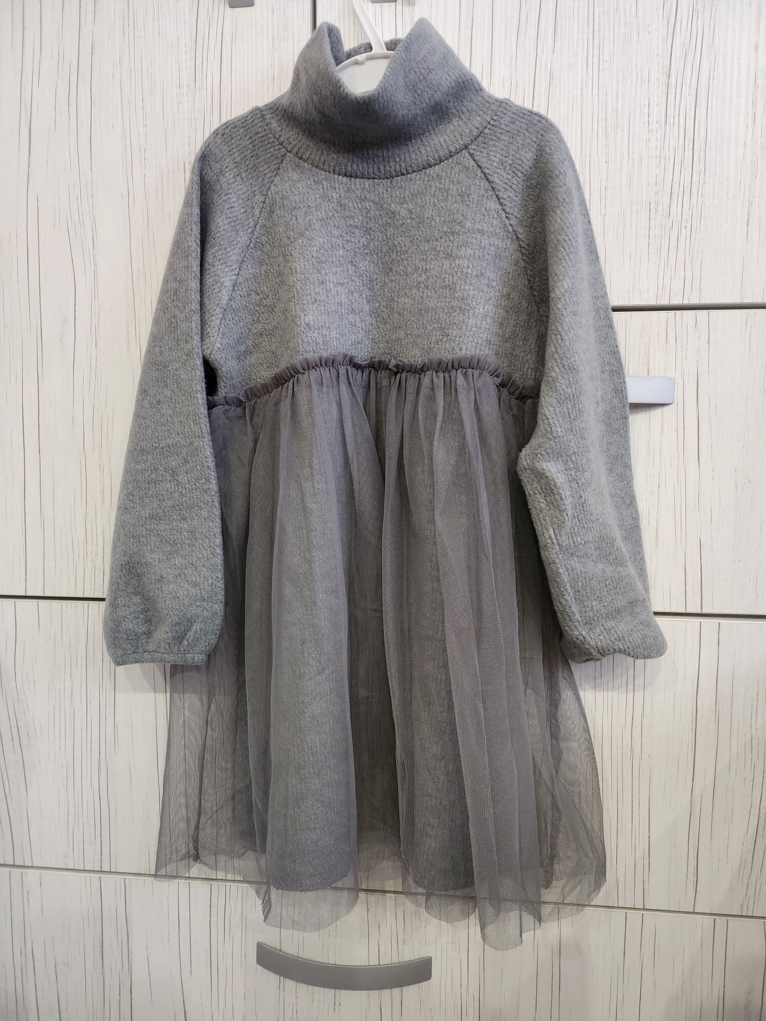 Риза и рокля Zara 5-6г