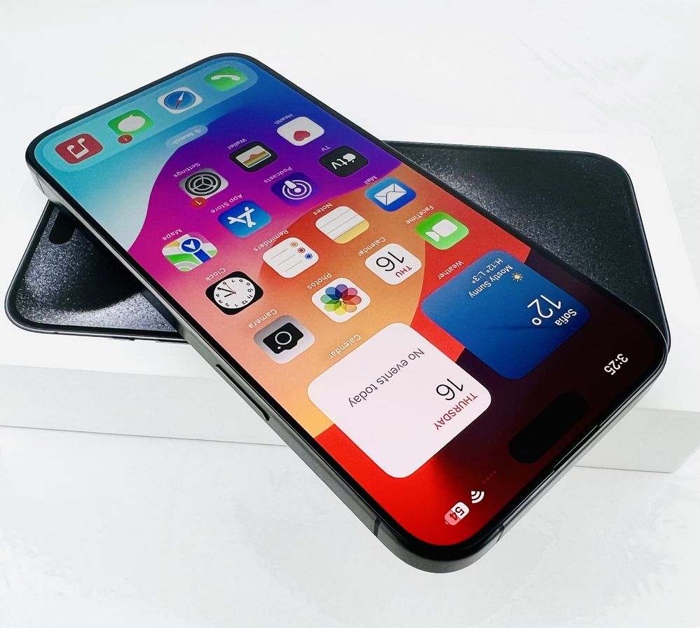 Apple iPhone 15 Pro 256GB Black 92% Батерия! Гаранция!