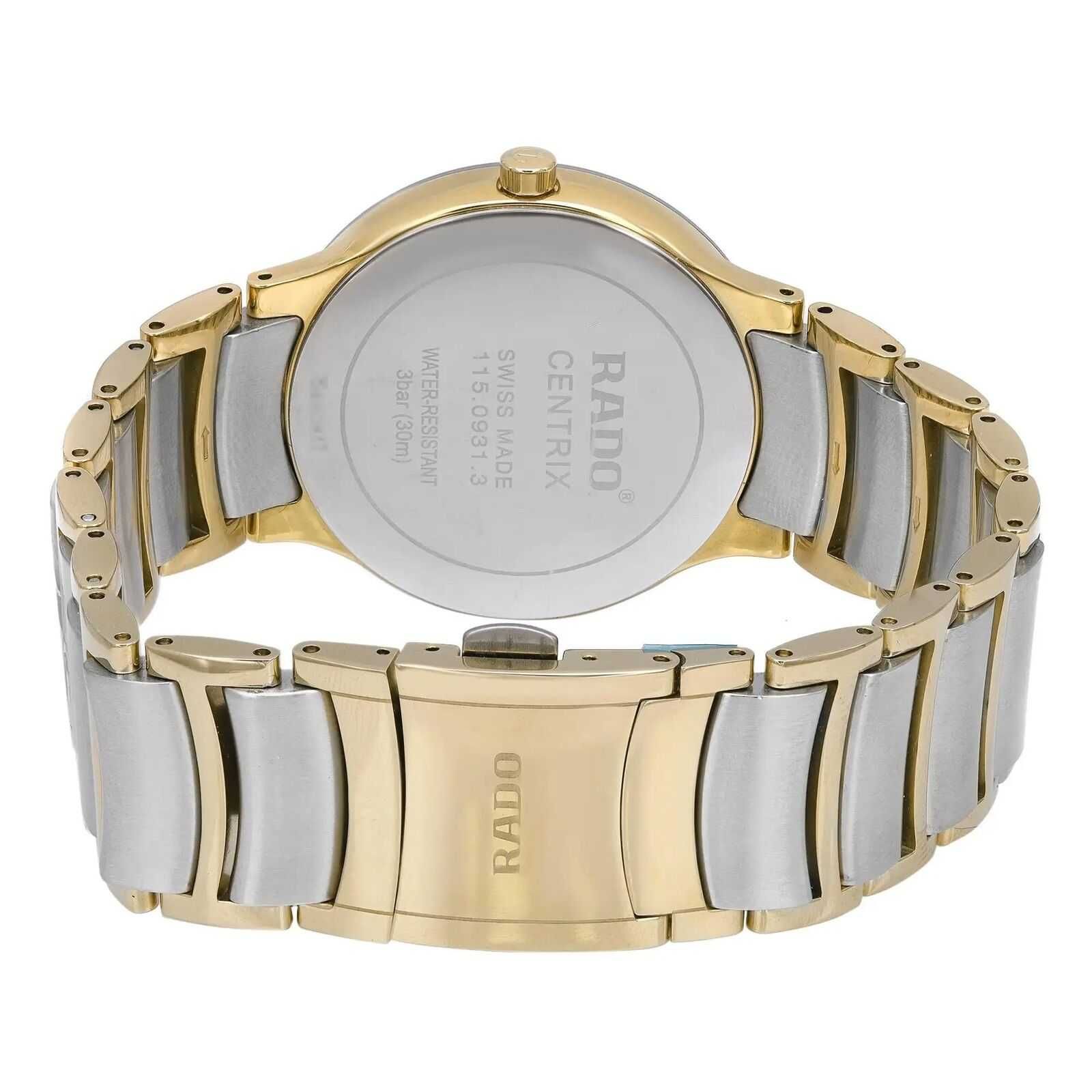 RADO Centrix Silver Dial Two-Tone Quartz - 38мм