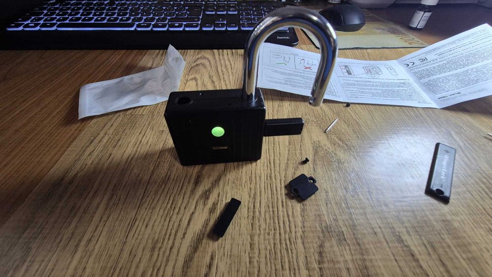 lacat cu cifru amprenta  -IfINGER LOCK-Model DB66-America