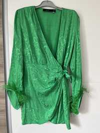 Bershka рокля-зелена